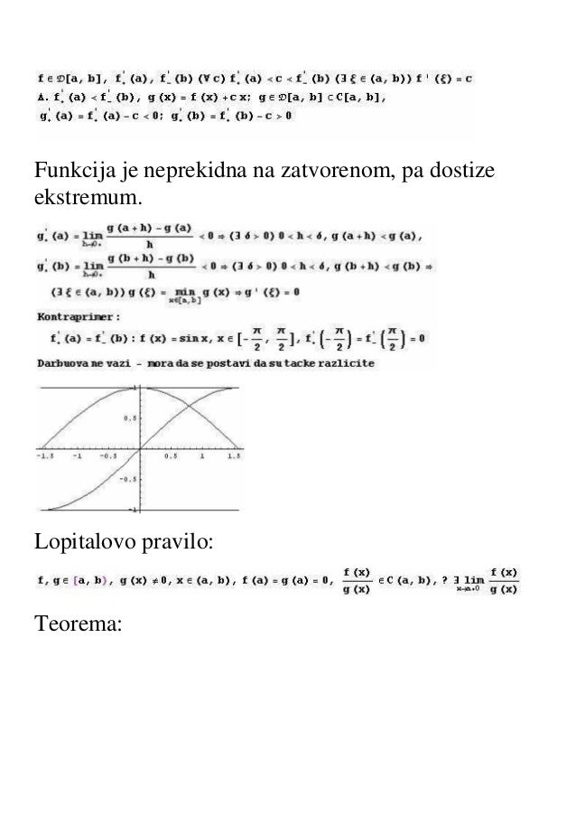 diferencijalni racun